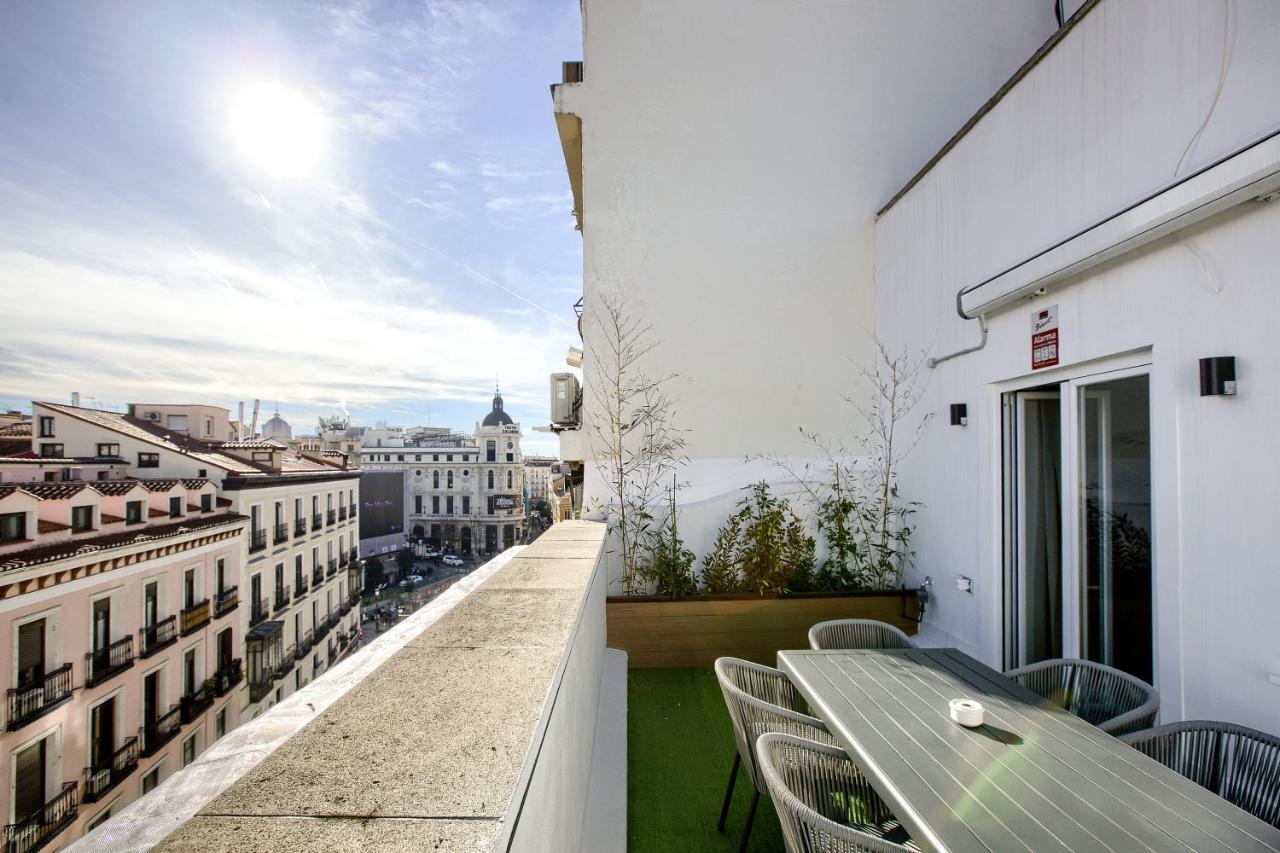 El Cielo: Lujoso Atico En Madrid Centro Leilighet Eksteriør bilde